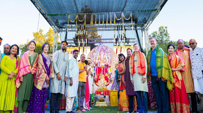 Bay Area: కాలిఫోర్నియాలో 20 వేల మందితో గణేష్ చతుర్థి ఊరేగింపు